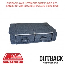 OUTBACK 4WD INTERIORS SIDE FLOOR KIT - LANDCRUISER 80 SERIES WAGON 1990-1998
